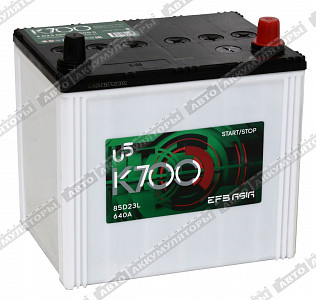 Автомобильный аккумулятор EFB Q-85 (85D23L) - фото