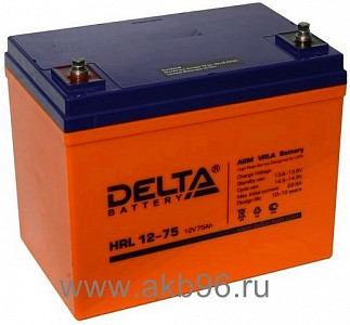 Тяговый аккумулятор HRL 12-75 - фото Тяговый аккумулятор HRL 12-75 - фото