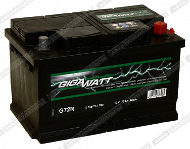 Автомобильный аккумулятор 572 409 068 (G72R) - фото Автомобильный аккумулятор 572 409 068 (G72R) - фото