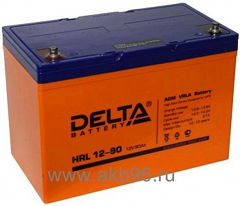 Тяговый аккумулятор HRL 12-90 - фото Тяговый аккумулятор HRL 12-90 - фото