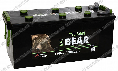 Грузовой аккумулятор 6СТ-190.4 VLA (черный) (болт) - фото Грузовой аккумулятор 6СТ-190.4 VLA (черный) (болт) - фото