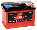 Аккумулятор UNIKUM 6СТ-75.0 VL L3
