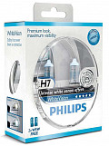 Автолампа 12В PHILIPS H7 12V-55W White Vision 2шт.