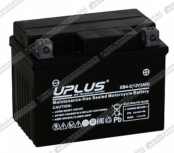 Мотоаккумулятор High Performance EB4-3 (CT 1204, YTX4L-BS) - фото Мотоаккумулятор High Performance EB4-3 (CT 1204, YTX4L-BS) - фото