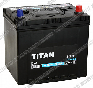 Автомобильный аккумулятор Classic 6СТ-60.0 VL (D23FL) - фото