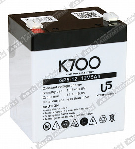 Тяговый аккумулятор GP 5-12 - фото